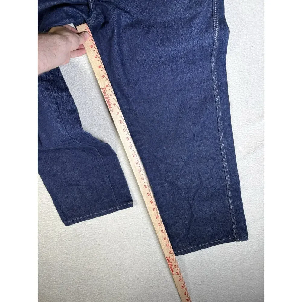 Dickies FR Jeans Mens 36x28 Blue Denim Flame Resistant Workwear 2112 Cat 2